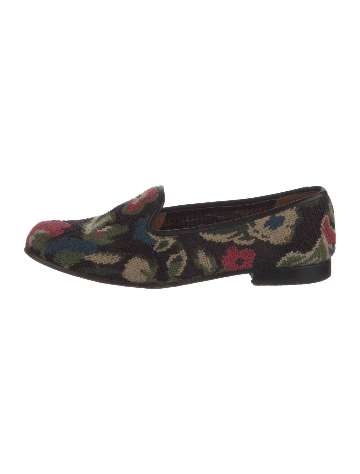 Stubbs & Wootton Printed Loafers