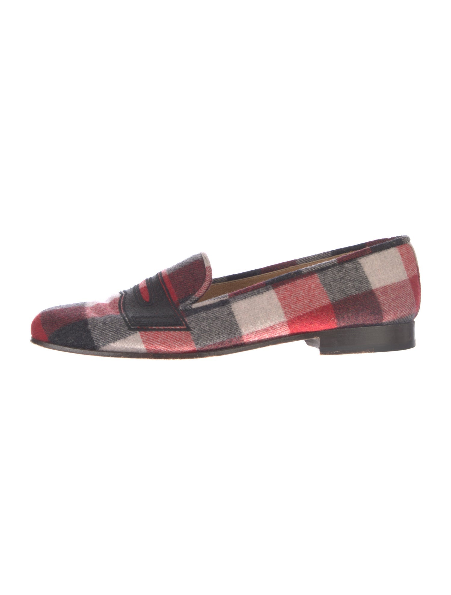Stubbs & Wootton Wool Printed Loafers