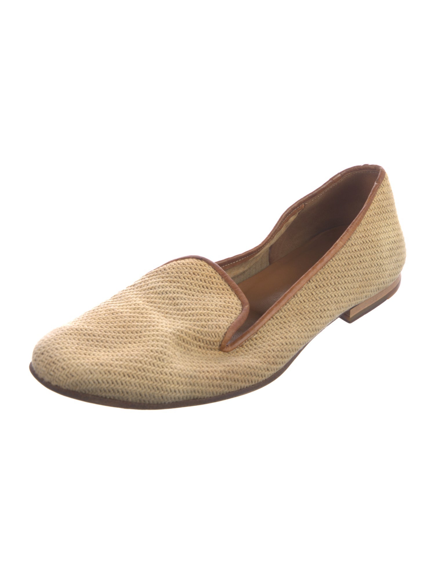 Stubbs & Wootton Straw Loafers