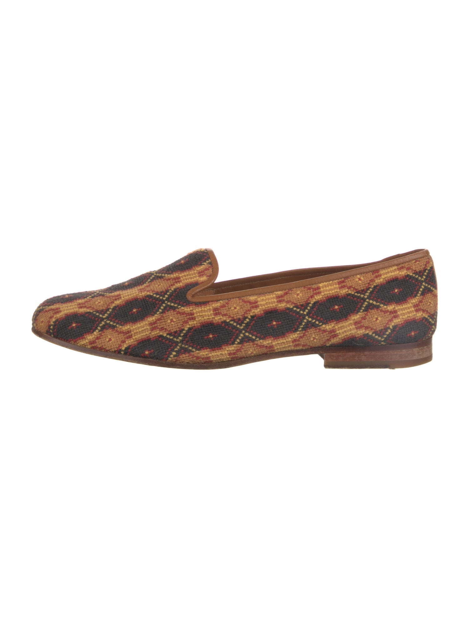 Stubbs & Wootton Patterned Loafers