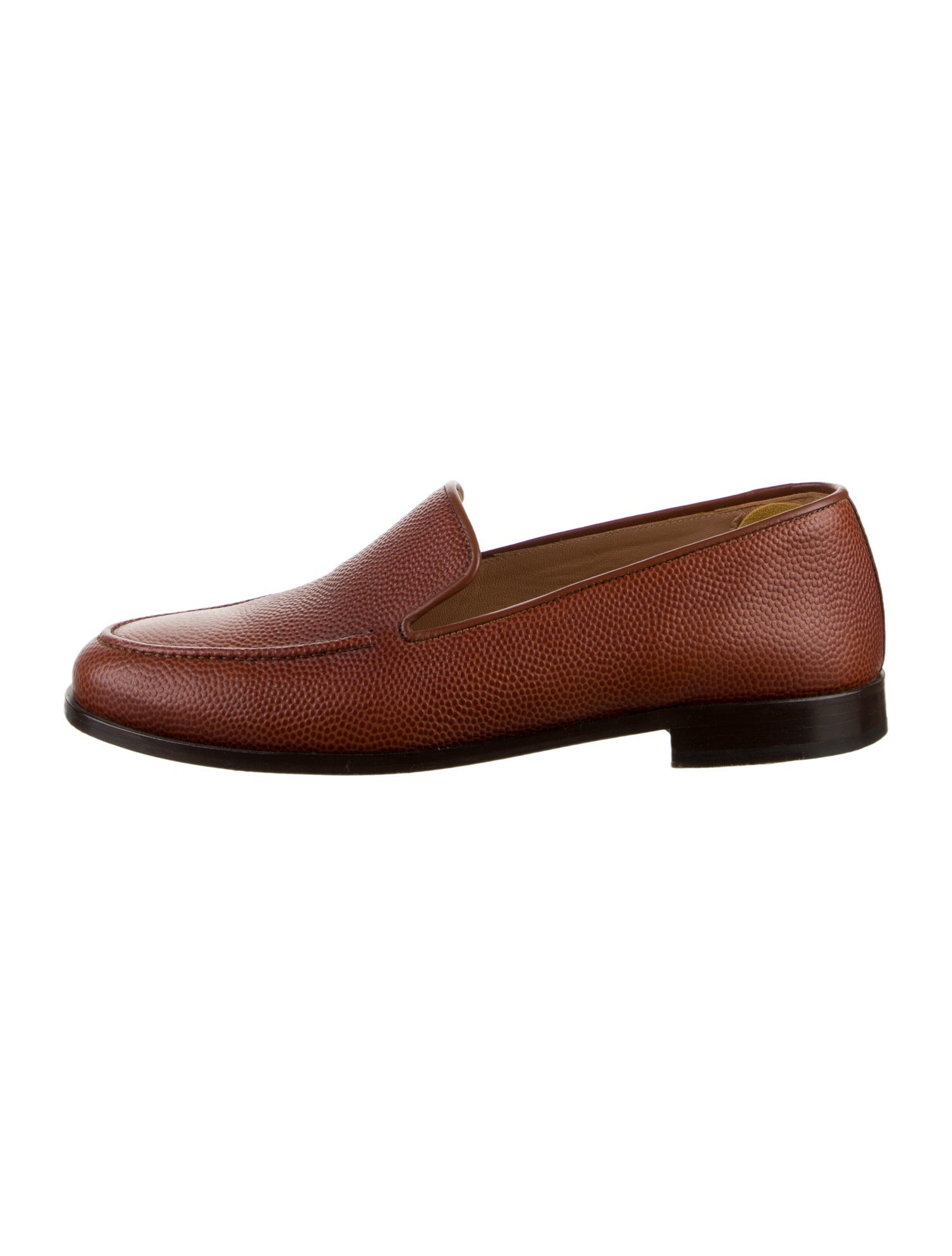 Stubbs & Wootton Leather Dress Loafers