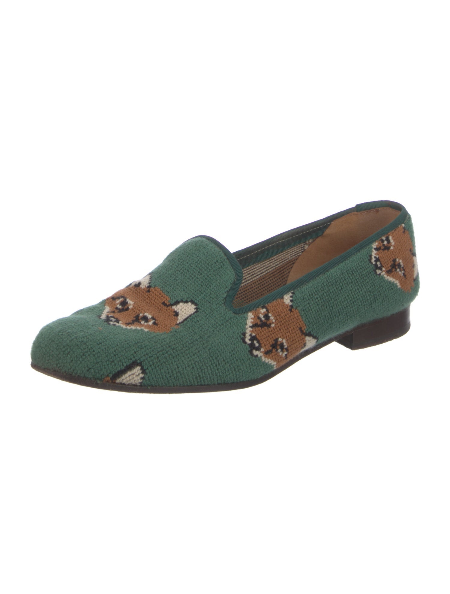 Stubbs & Wootton Printed Loafers