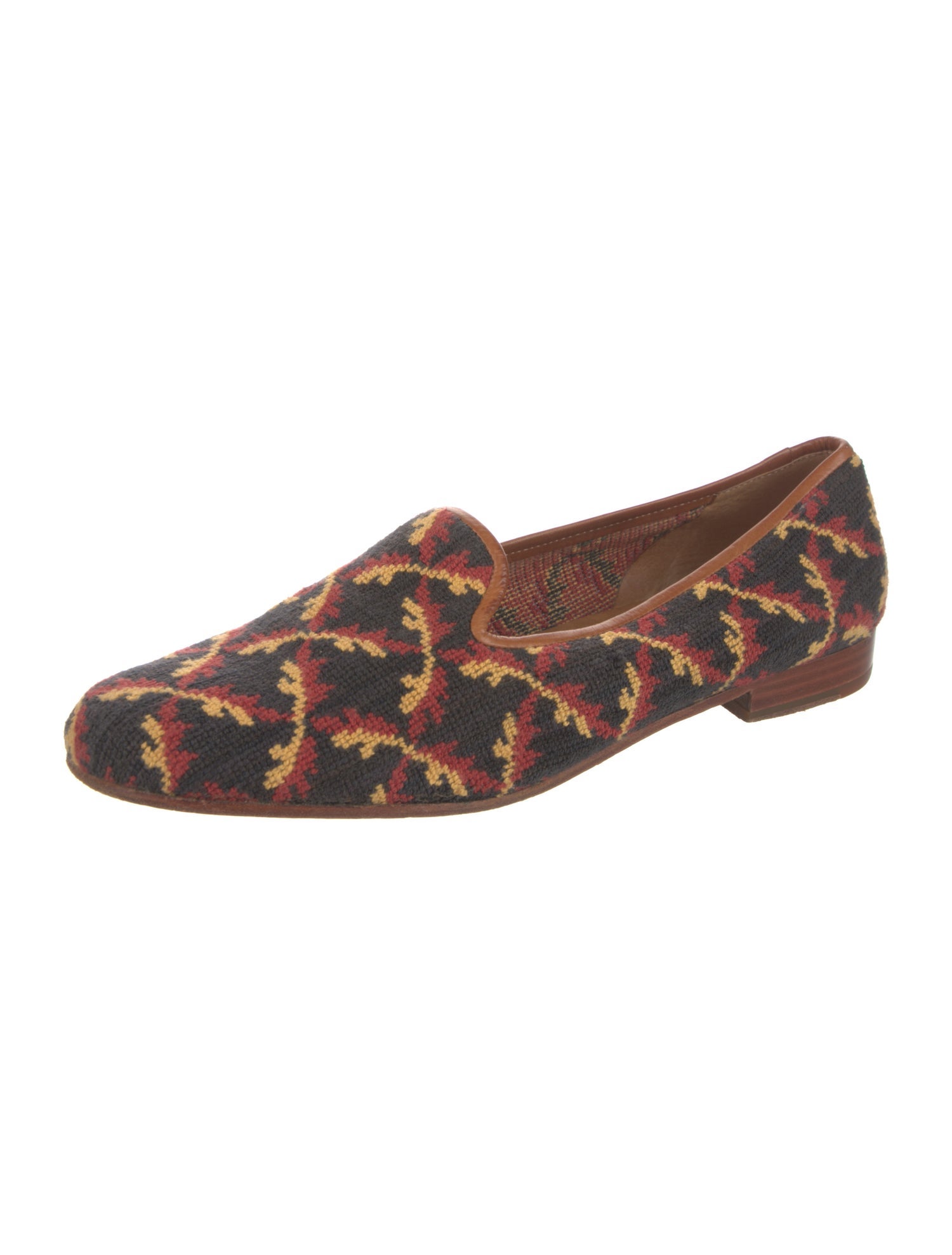 Stubbs & Wootton Printed Loafers