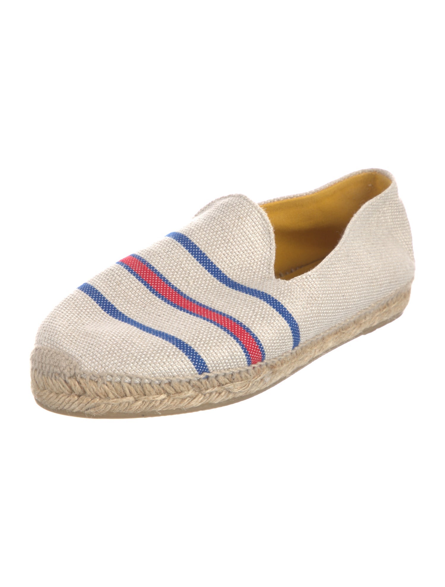 Stubbs & Wootton Canvas Striped Espadrilles