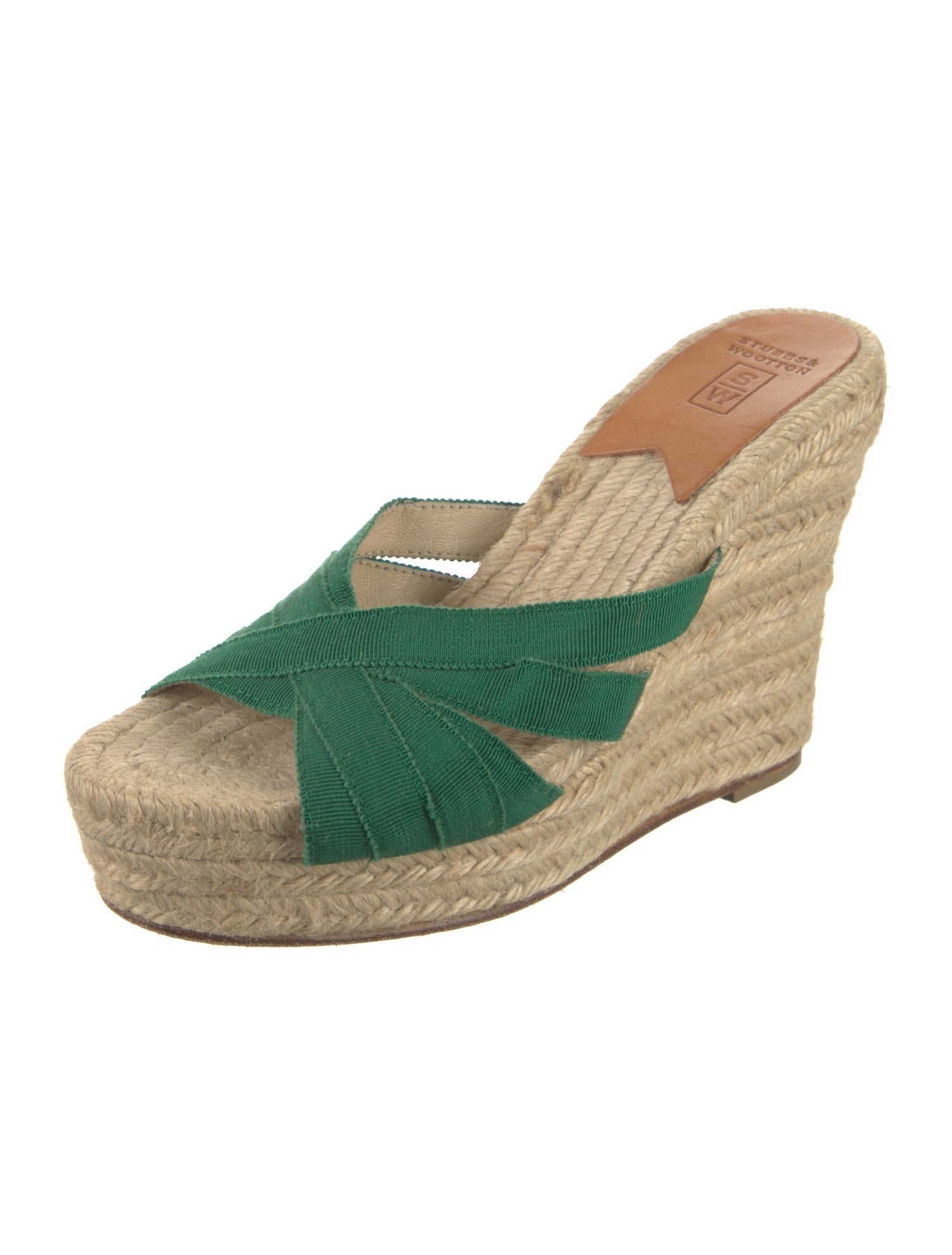 Stubbs & Wootton Jute Braided Accents Espadrilles