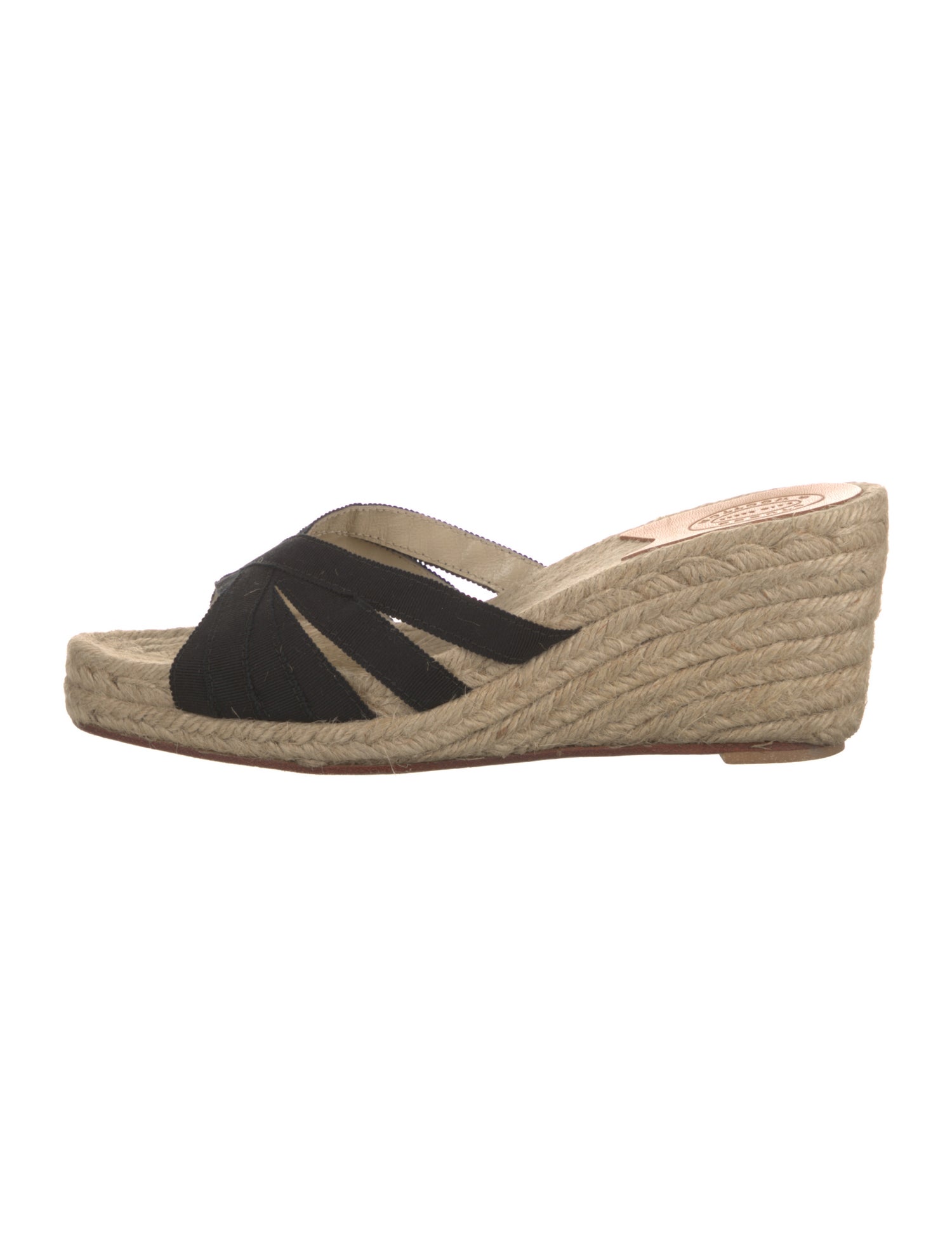 Stubbs & Wootton Canvas Grosgrain Trim Espadrilles