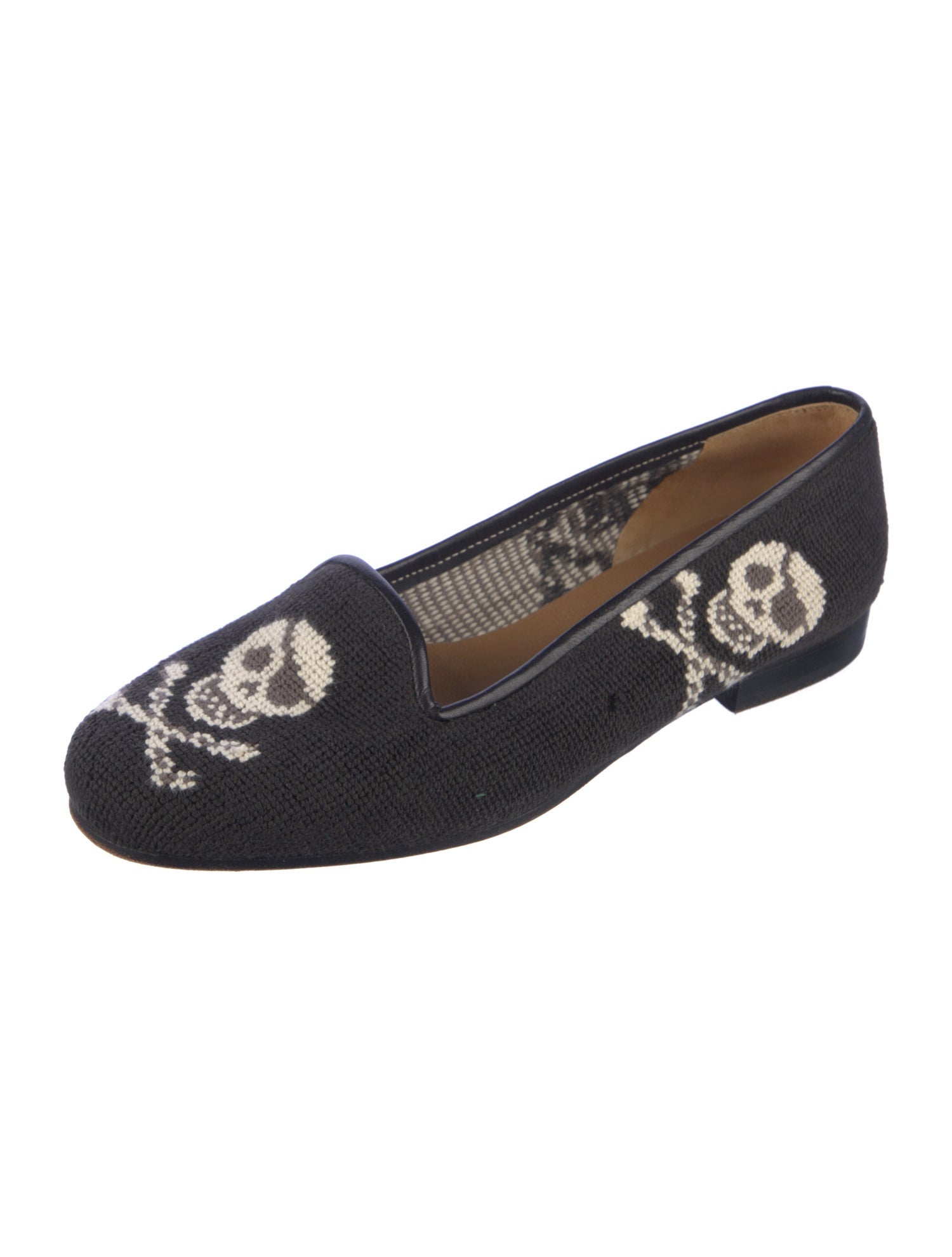 Stubbs & Wootton Printed Loafers