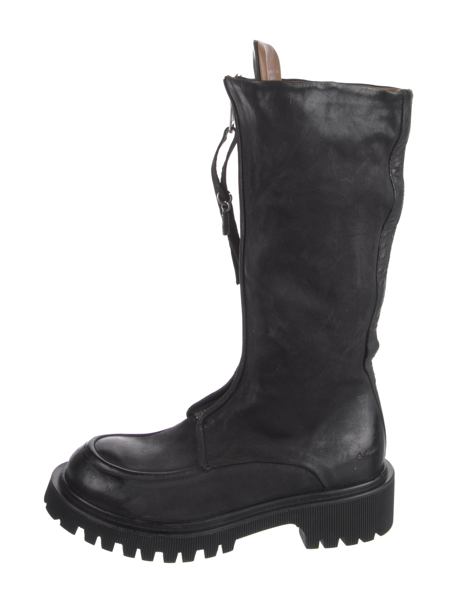 A.S. 98 Leather Combat Boots