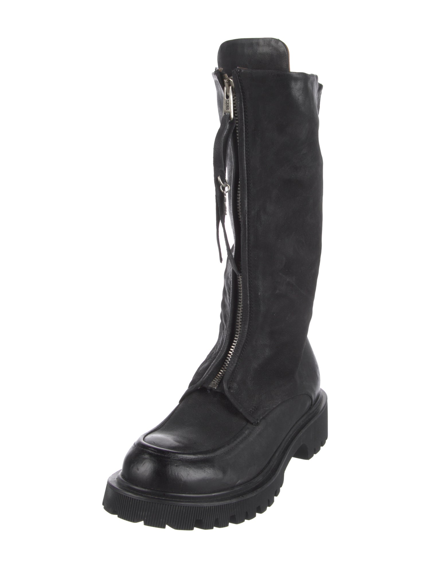 A.S. 98 Leather Combat Boots