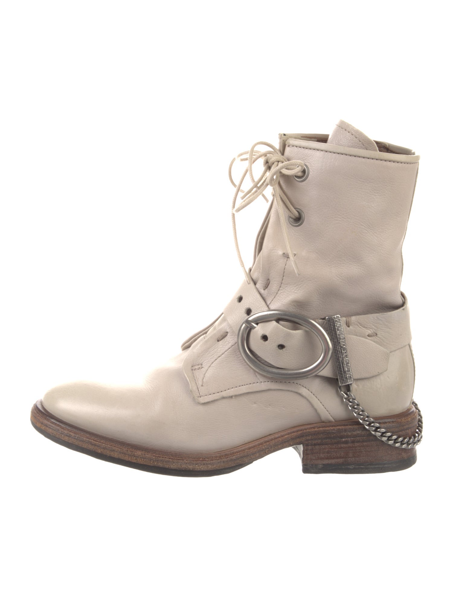 A.S. 98 Leather Moto Boots