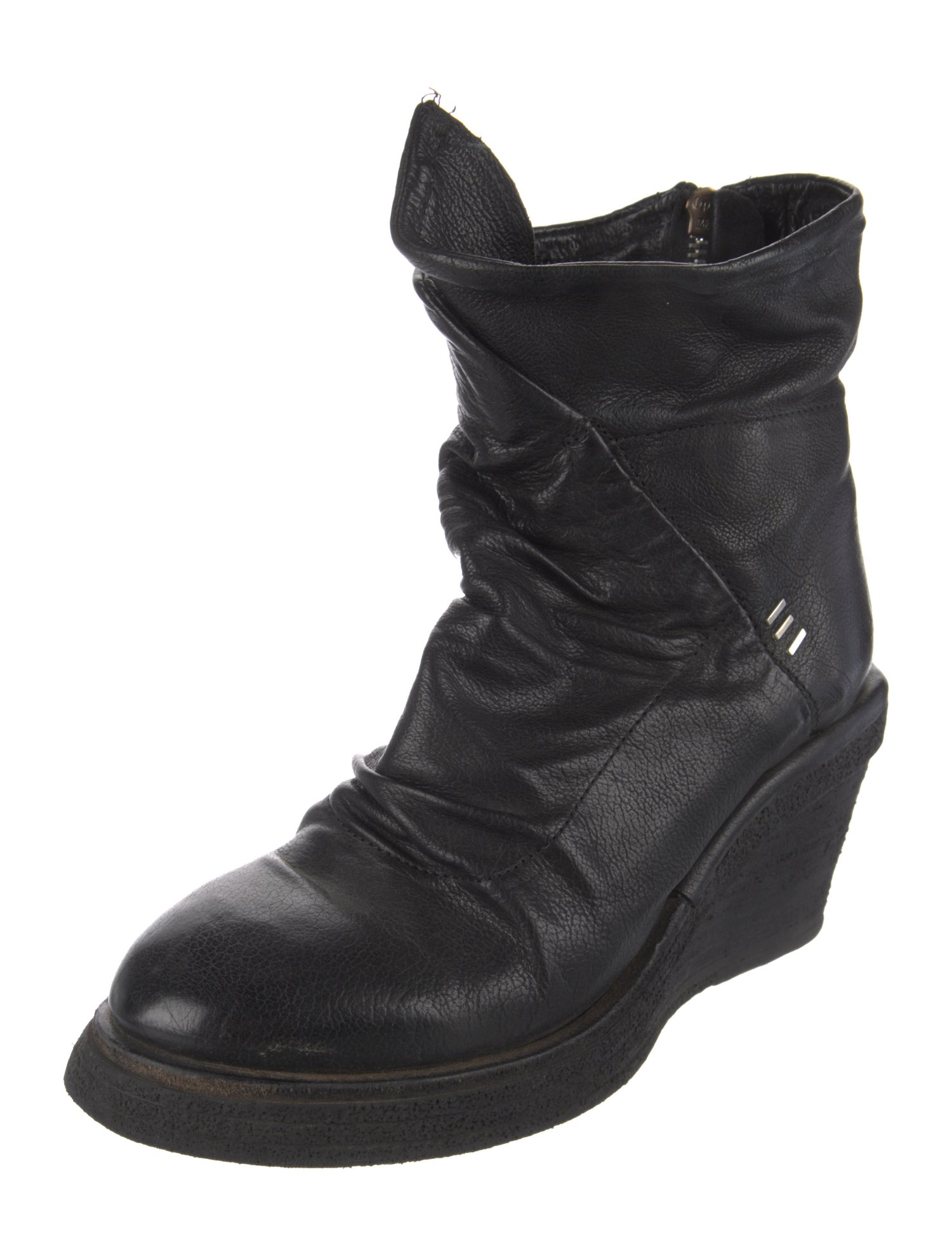 A.S. 98 Leather Combat Boots