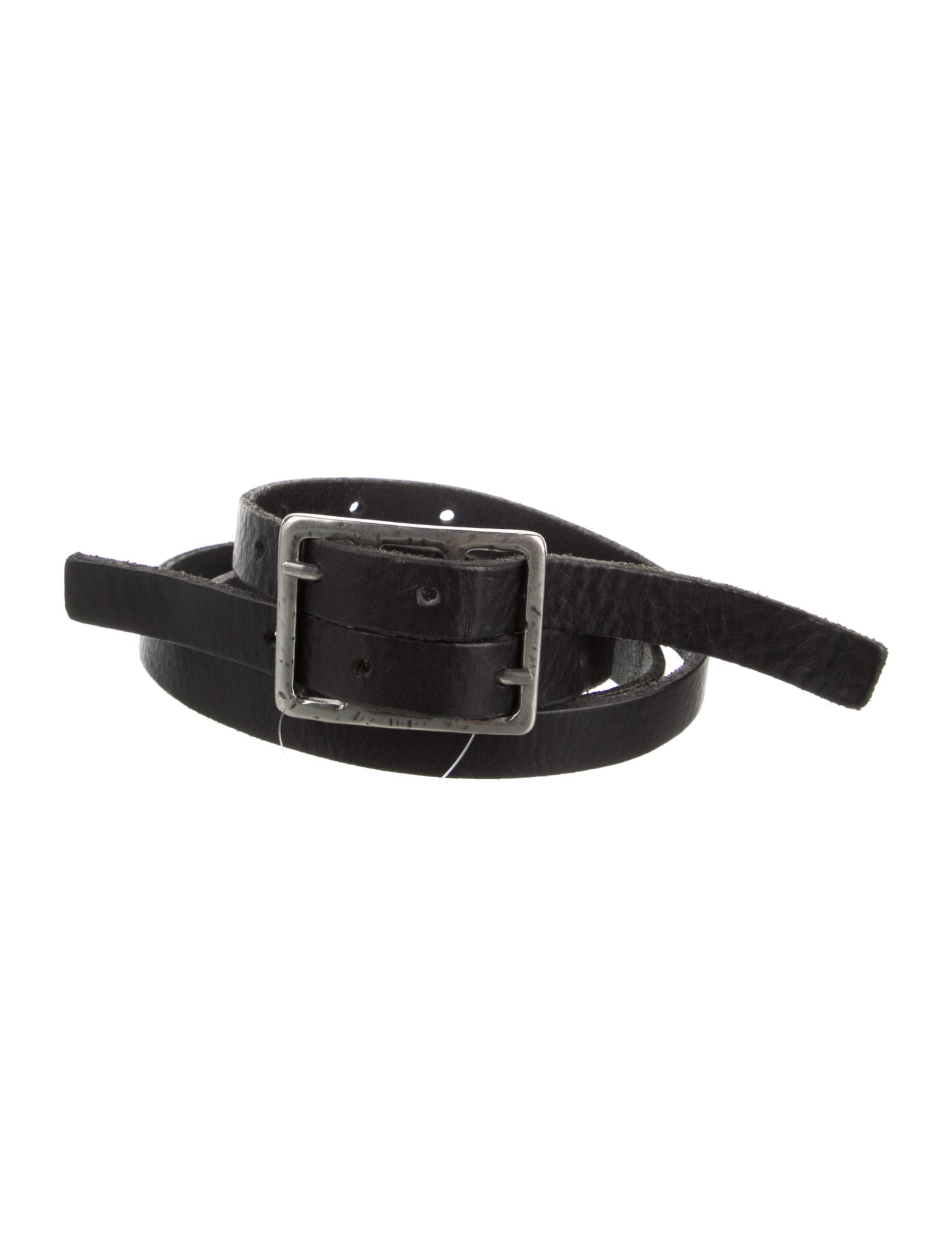 A.S. 98 Skinny Leather Belt