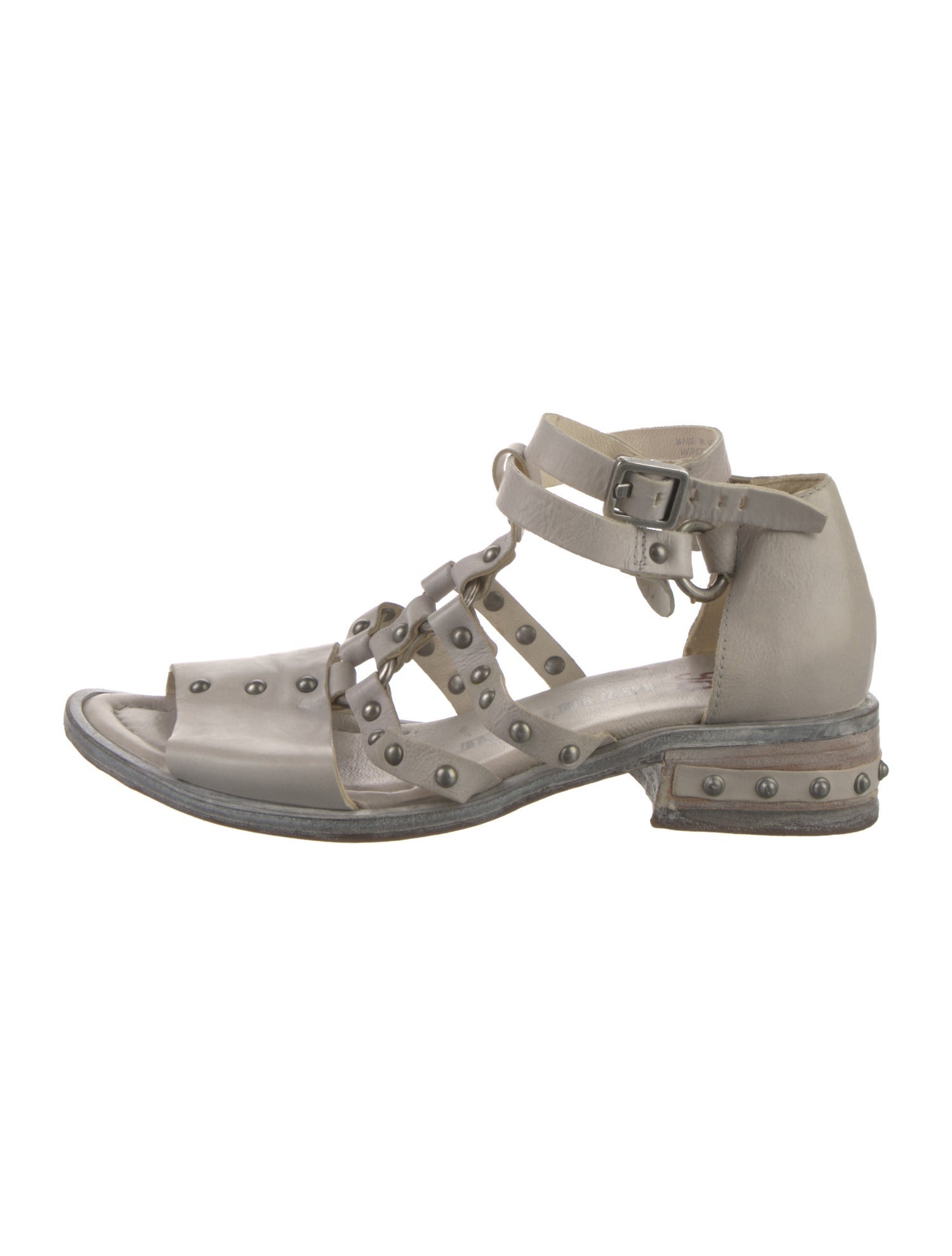 A.S. 98 Leather Gladiator Sandals