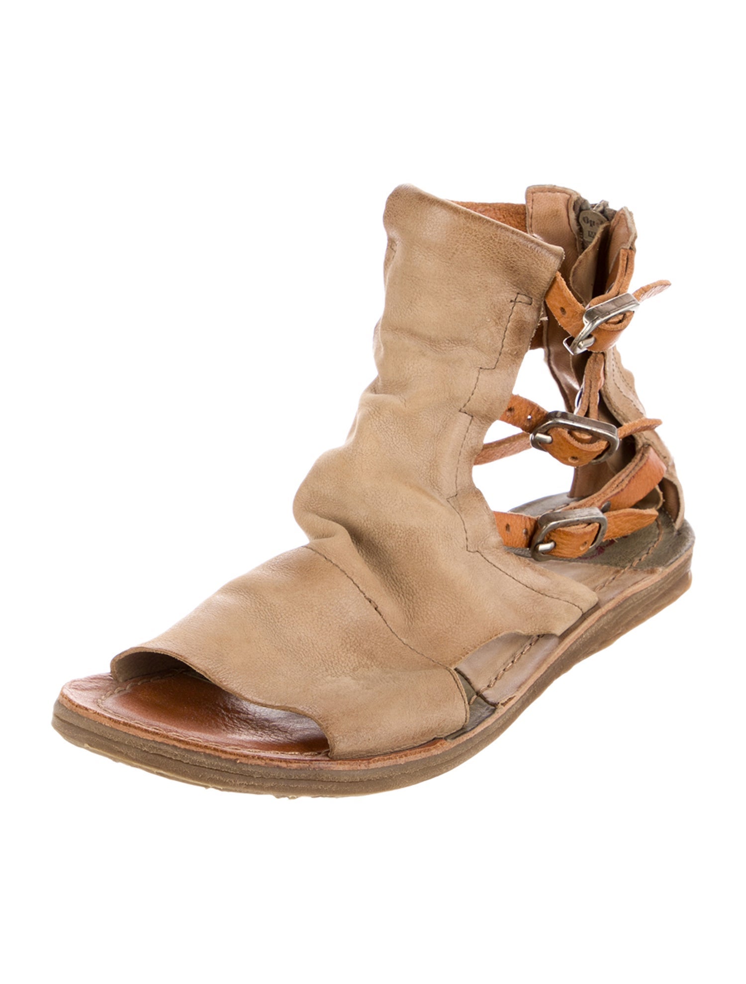 A.S. 98 Leather Gladiator Sandals