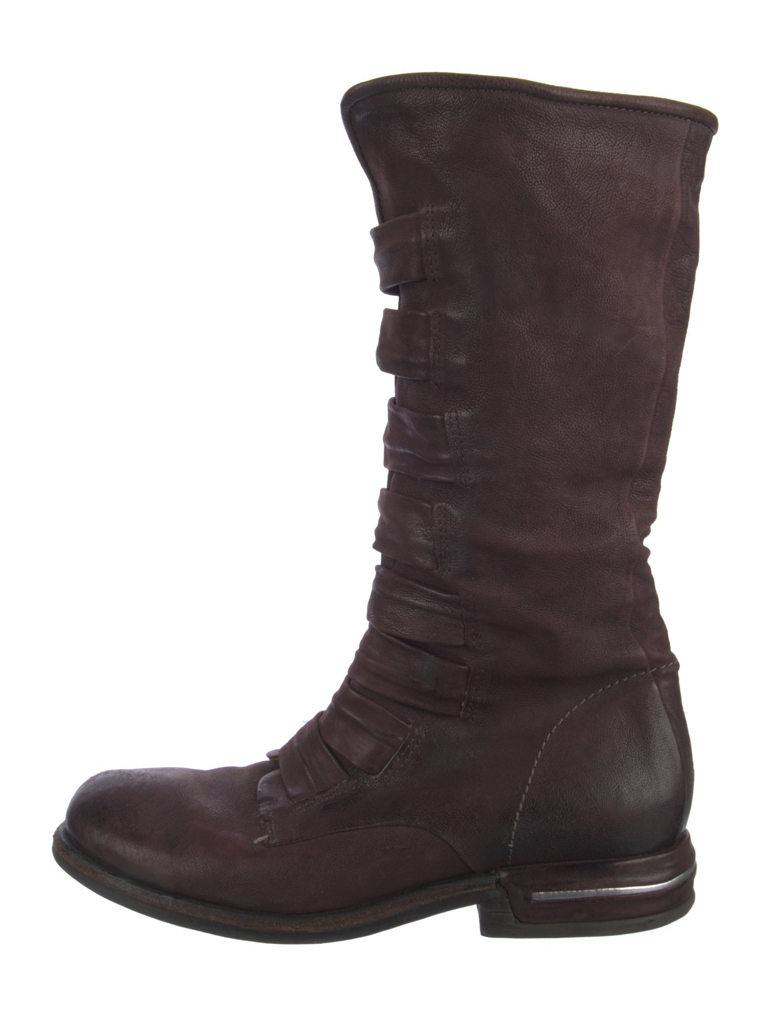 A.S. 98 Suede Combat Boots