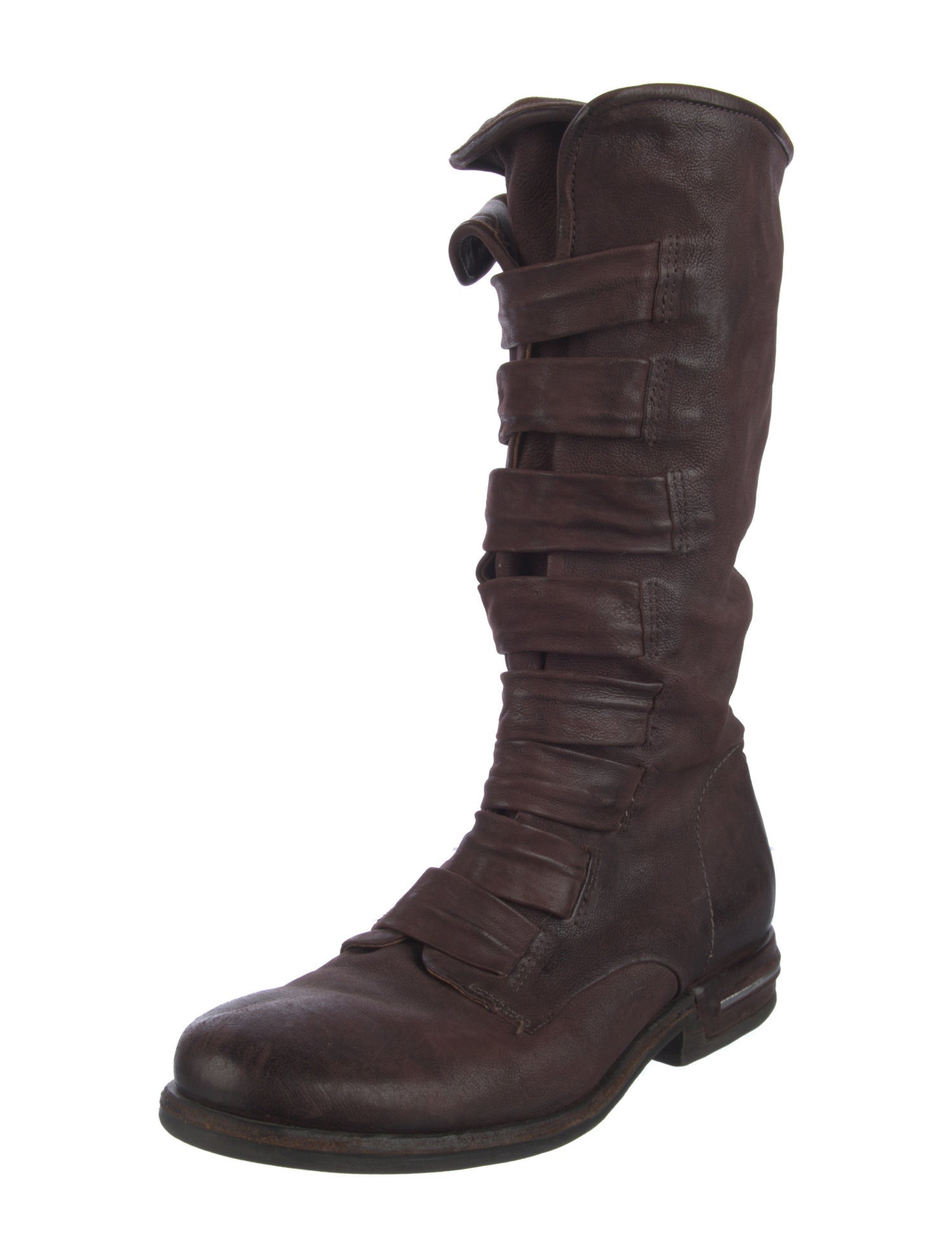 A.S. 98 Suede Combat Boots