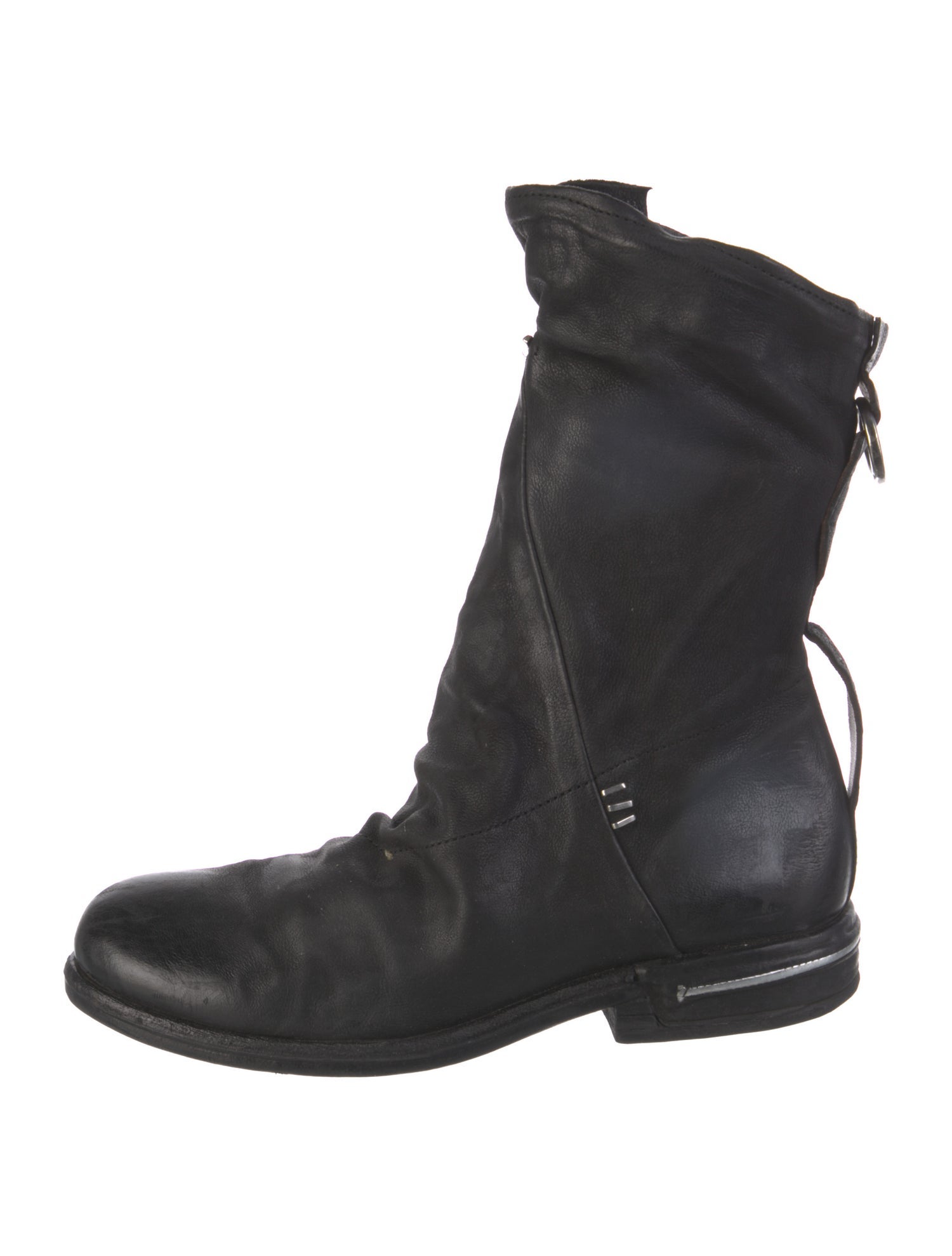 A.S. 98 Leather Combat Boots