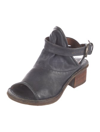 A.S. 98 Leather Slingback Sandals