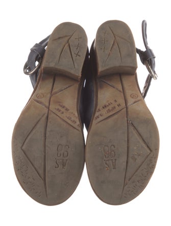 A.S. 98 Leather Slingback Sandals