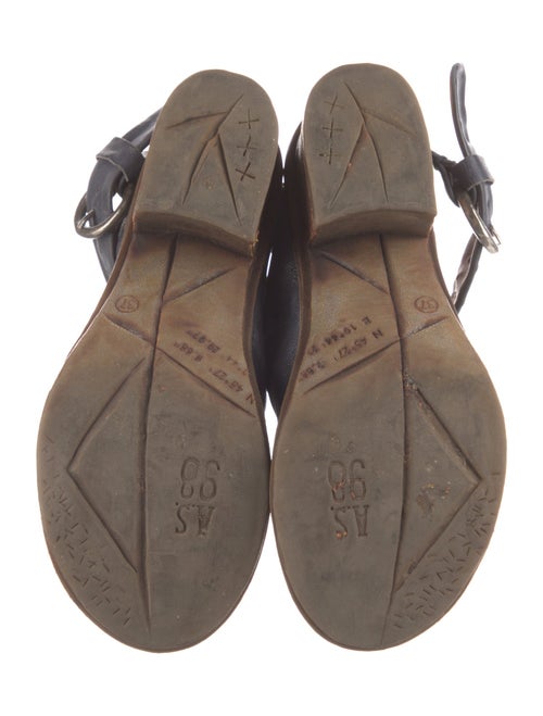A.S. 98 Leather Slingback Sandals