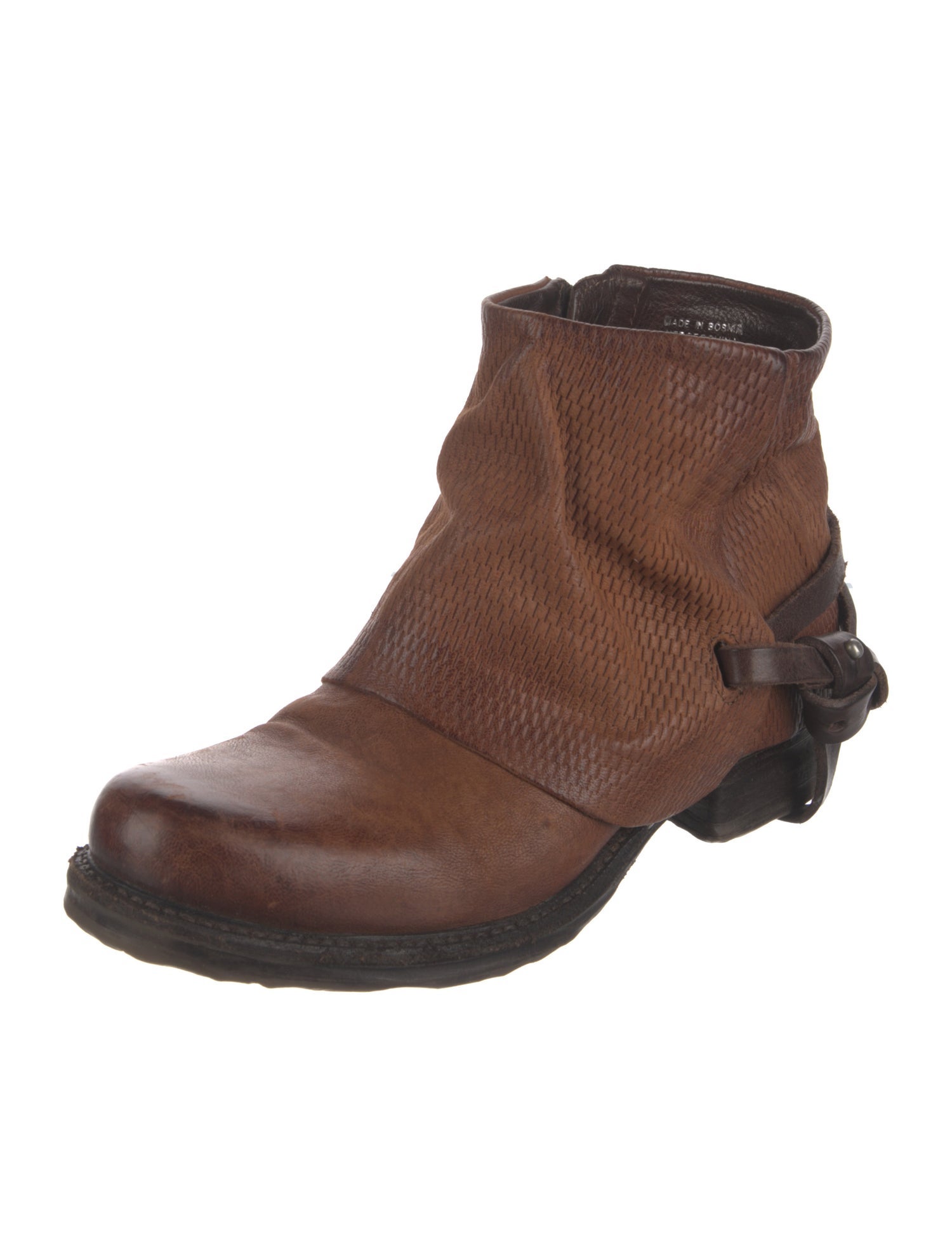 A.S. 98 Leather Western Boots