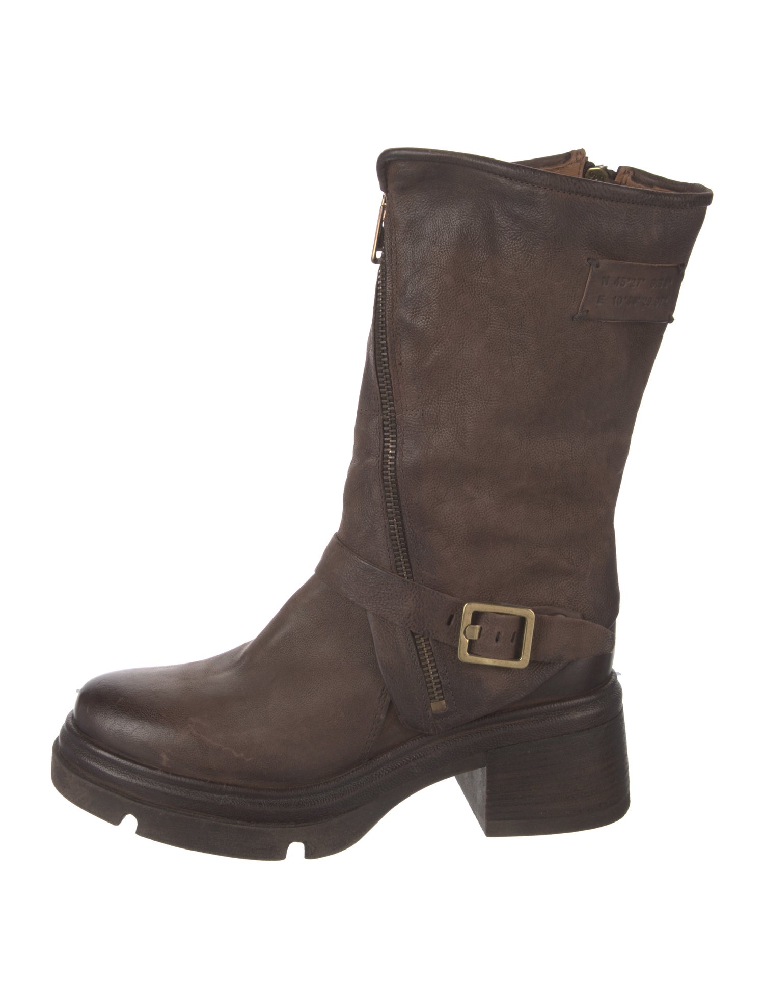 A.S. 98 Leather Combat Boots