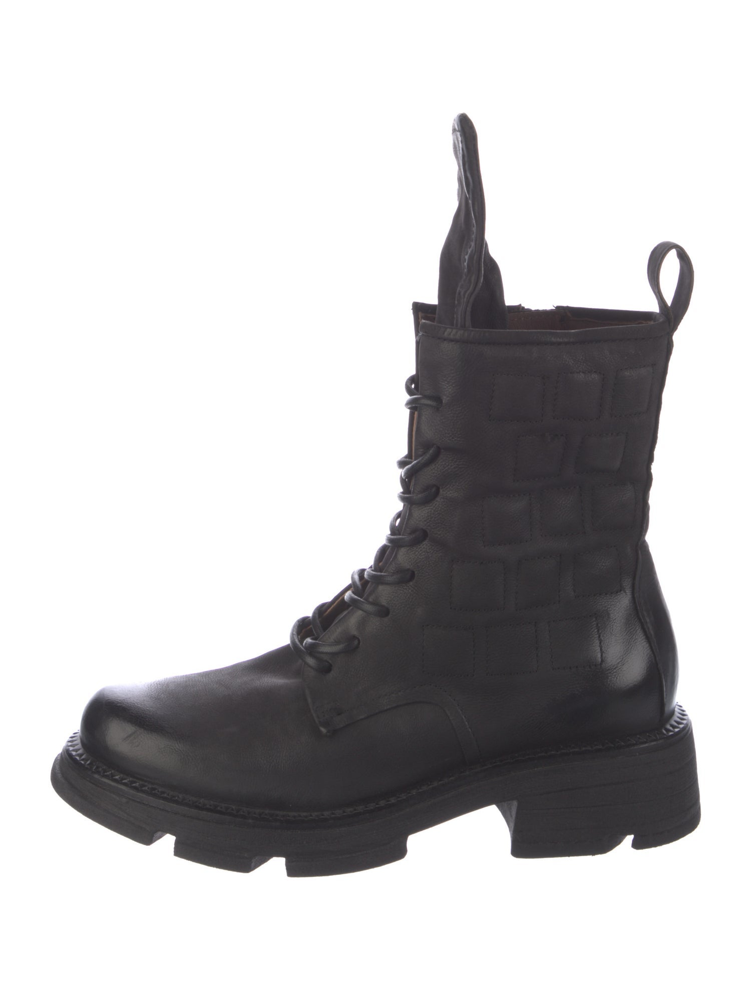A.S. 98 Leather Combat Boots