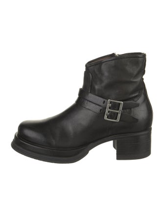 A.S. 98 Leather Moto Boots