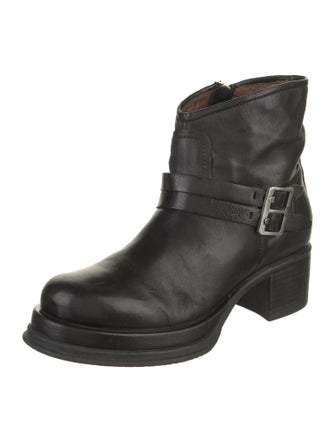 A.S. 98 Leather Moto Boots