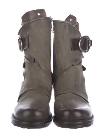 A.S. 98 Leather Moto Boots