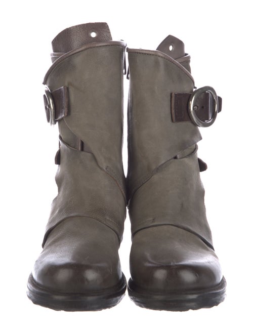 A.S. 98 Leather Moto Boots