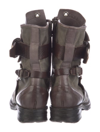 A.S. 98 Leather Moto Boots