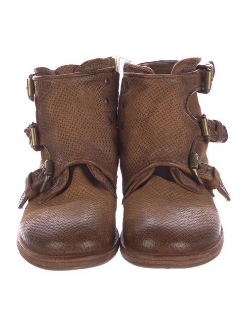 A.S. 98 Leather Combat Boots