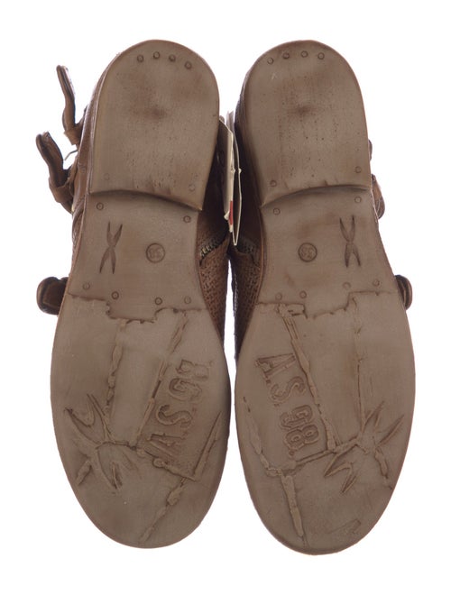 A.S. 98 Leather Combat Boots