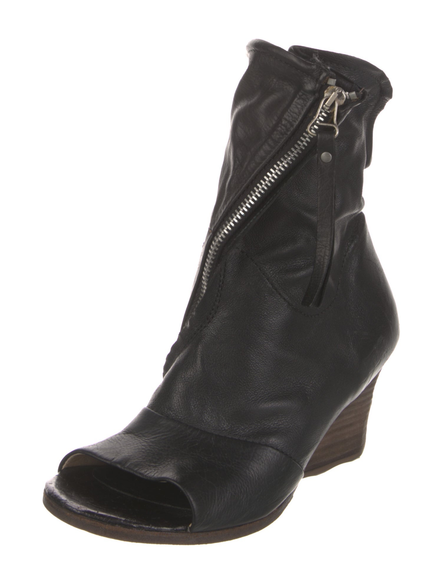 A.S. 98 Leather Lace-Up Boots