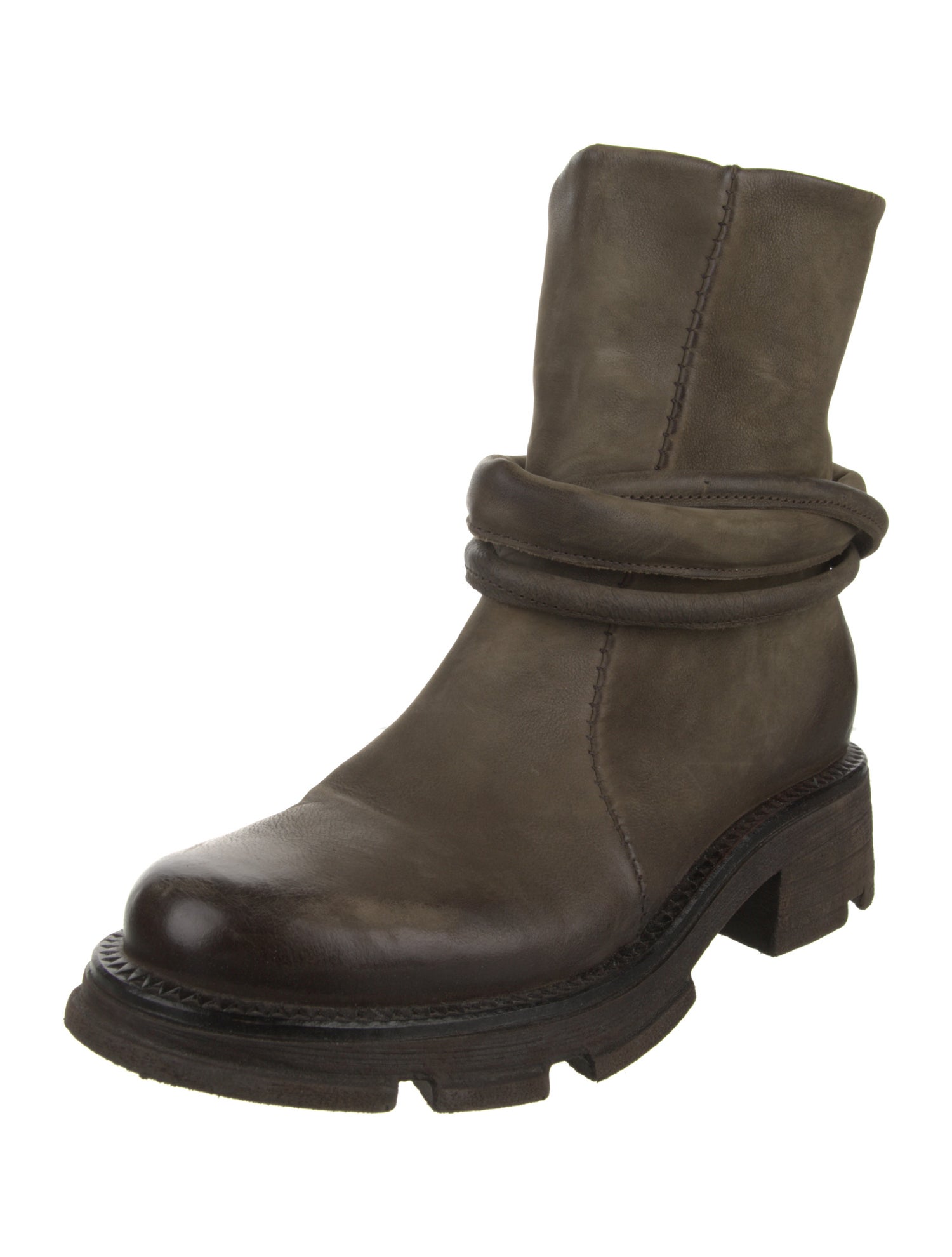 A.S. 98 Leather Combat Boots