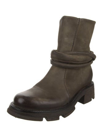 A.S. 98 Leather Combat Boots