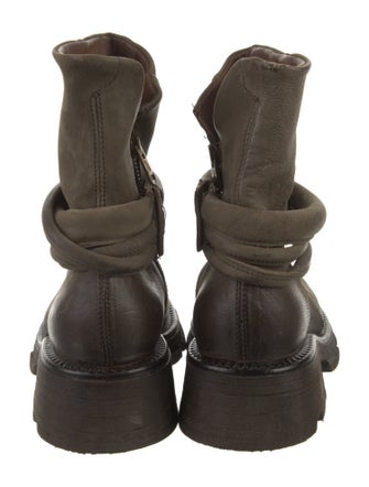 A.S. 98 Leather Combat Boots