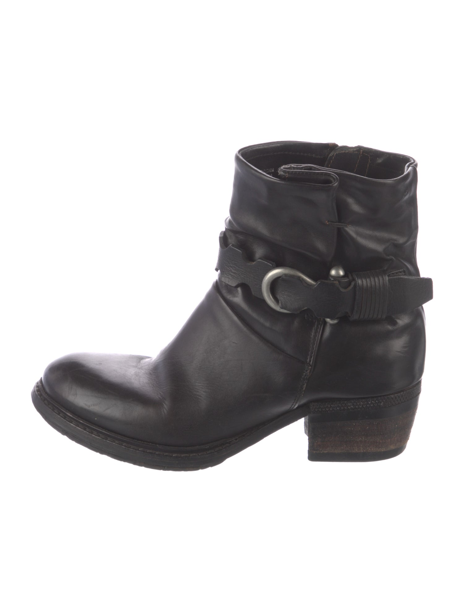 A.S. 98 Leather Moto Boots