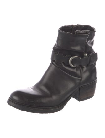 A.S. 98 Leather Moto Boots