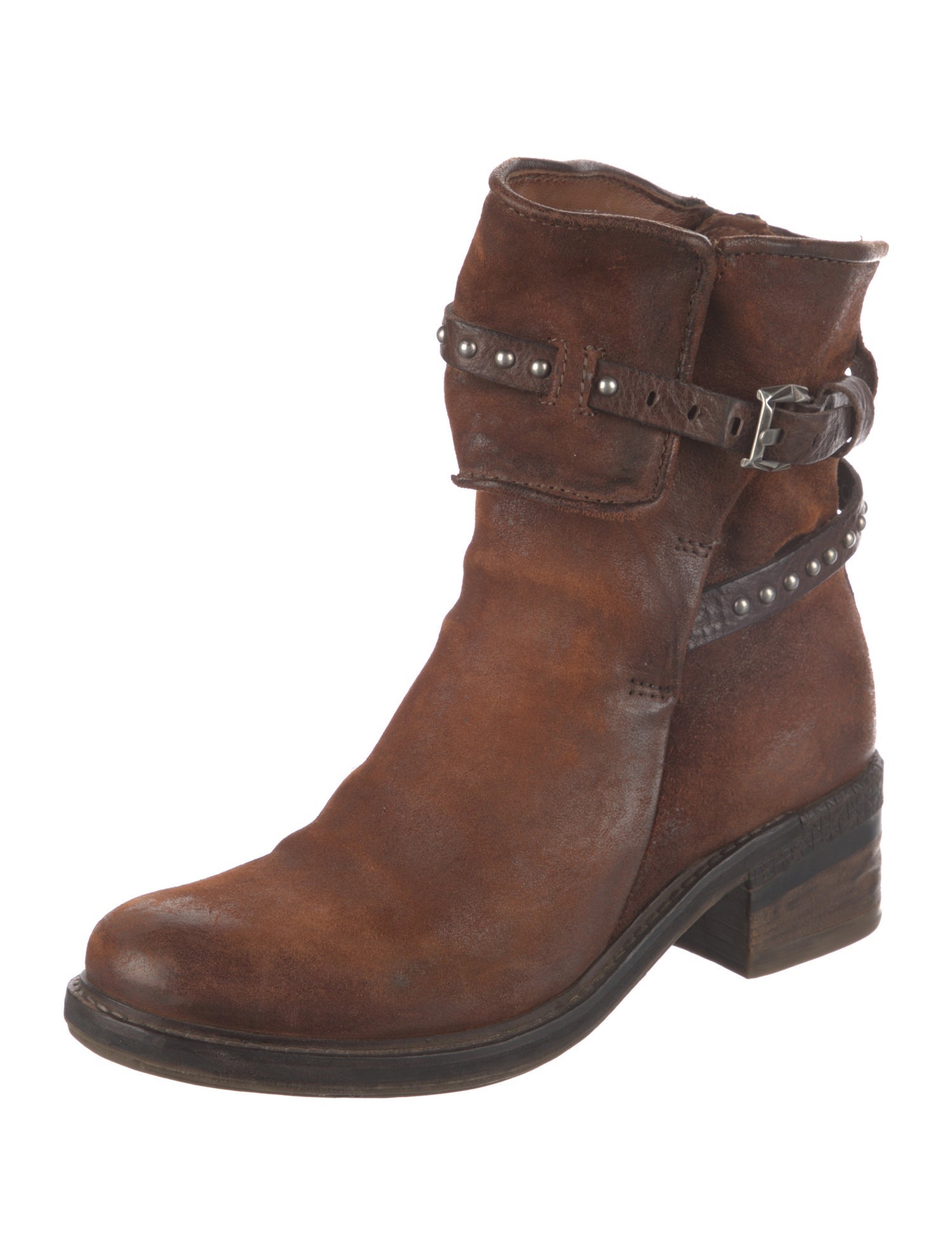 A.S. 98 Leather Moto Boots