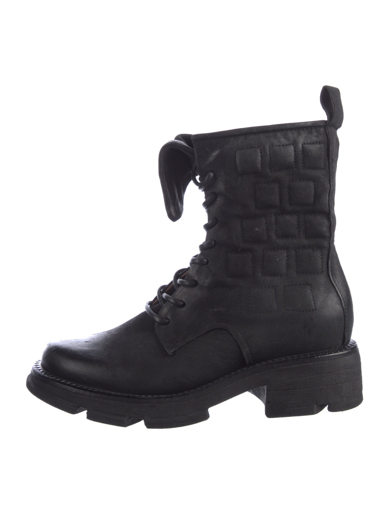 A.S. 98 Leather Combat Boots