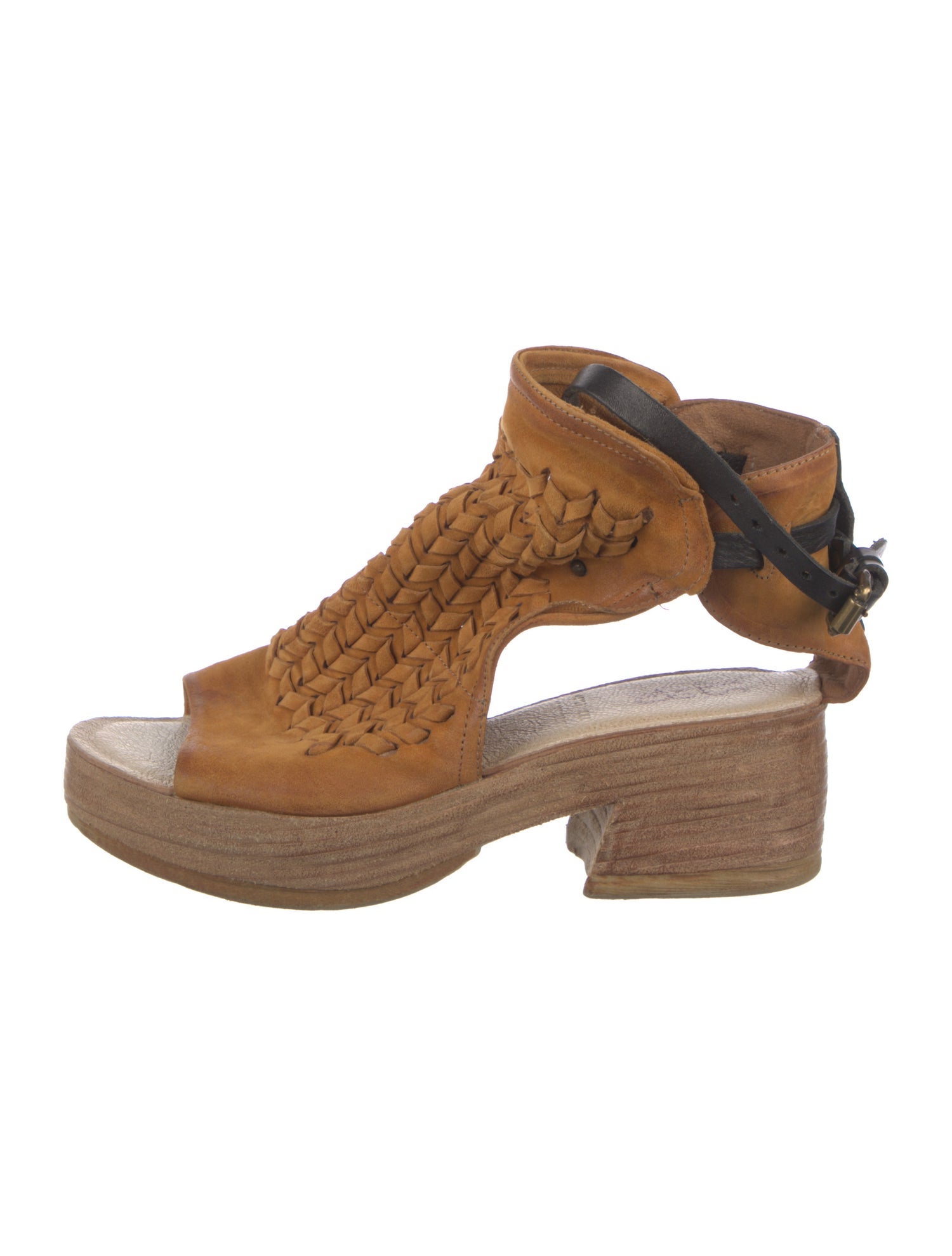 A.S. 98 Leather Espadrilles