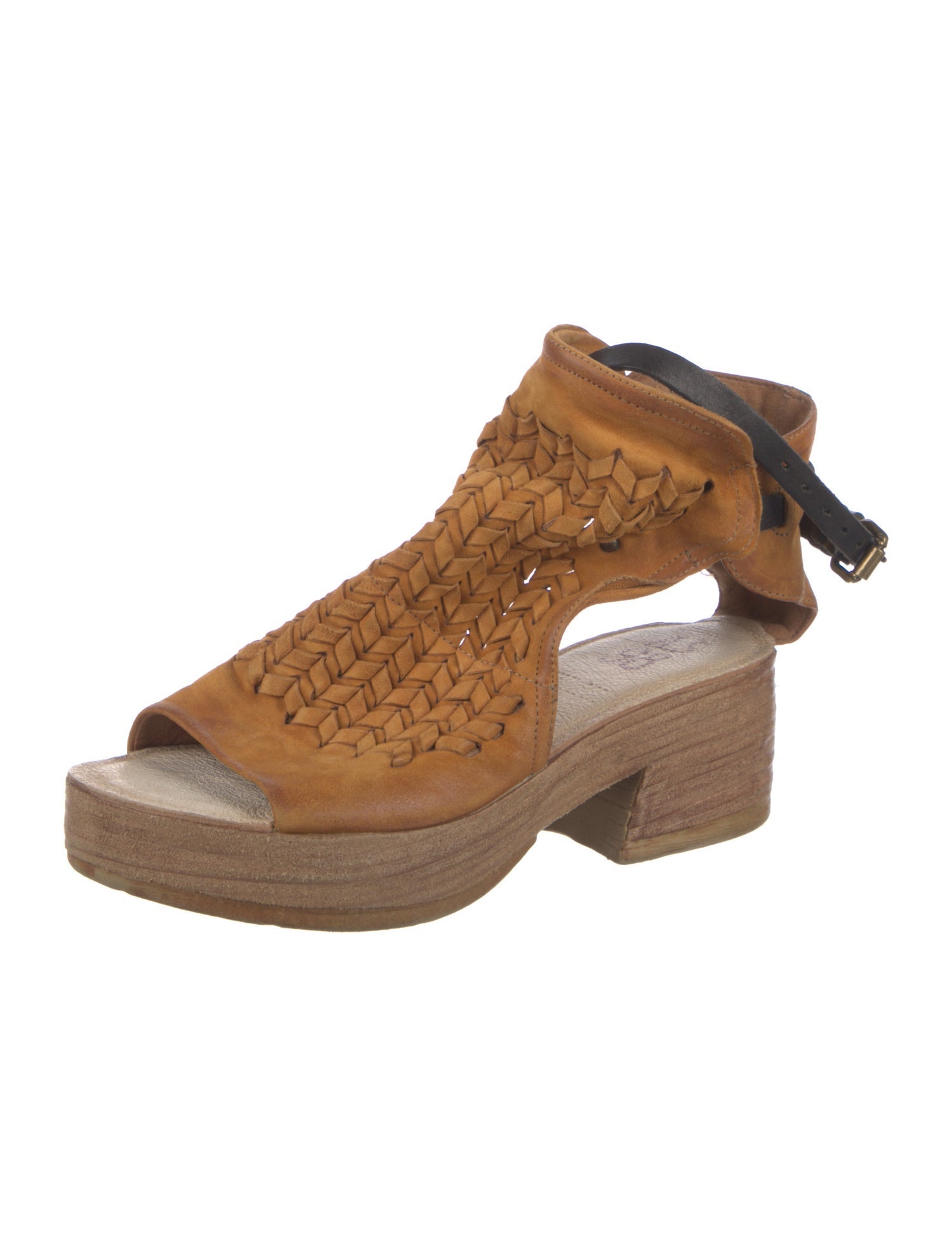 A.S. 98 Leather Espadrilles