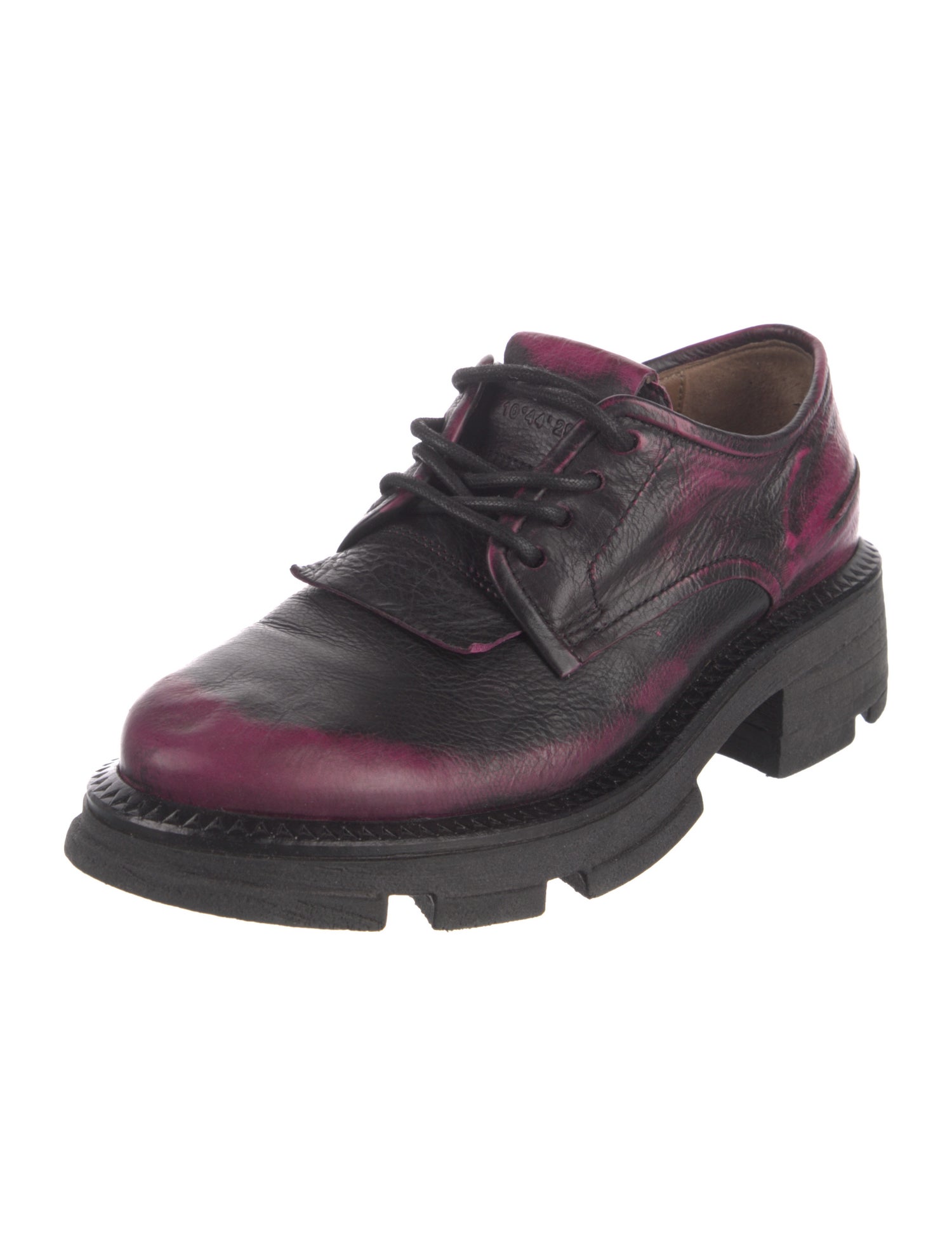 A.S. 98 Leather Printed Flats