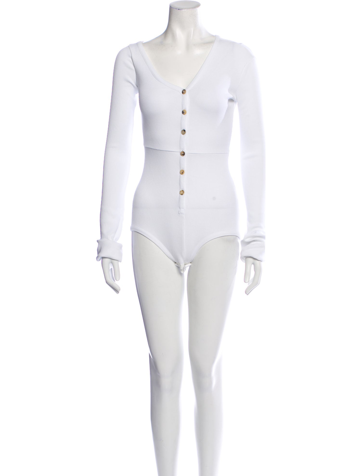 A.W.A.K.E. Mode V-Neck Long Sleeve Bodysuit w/ Tags