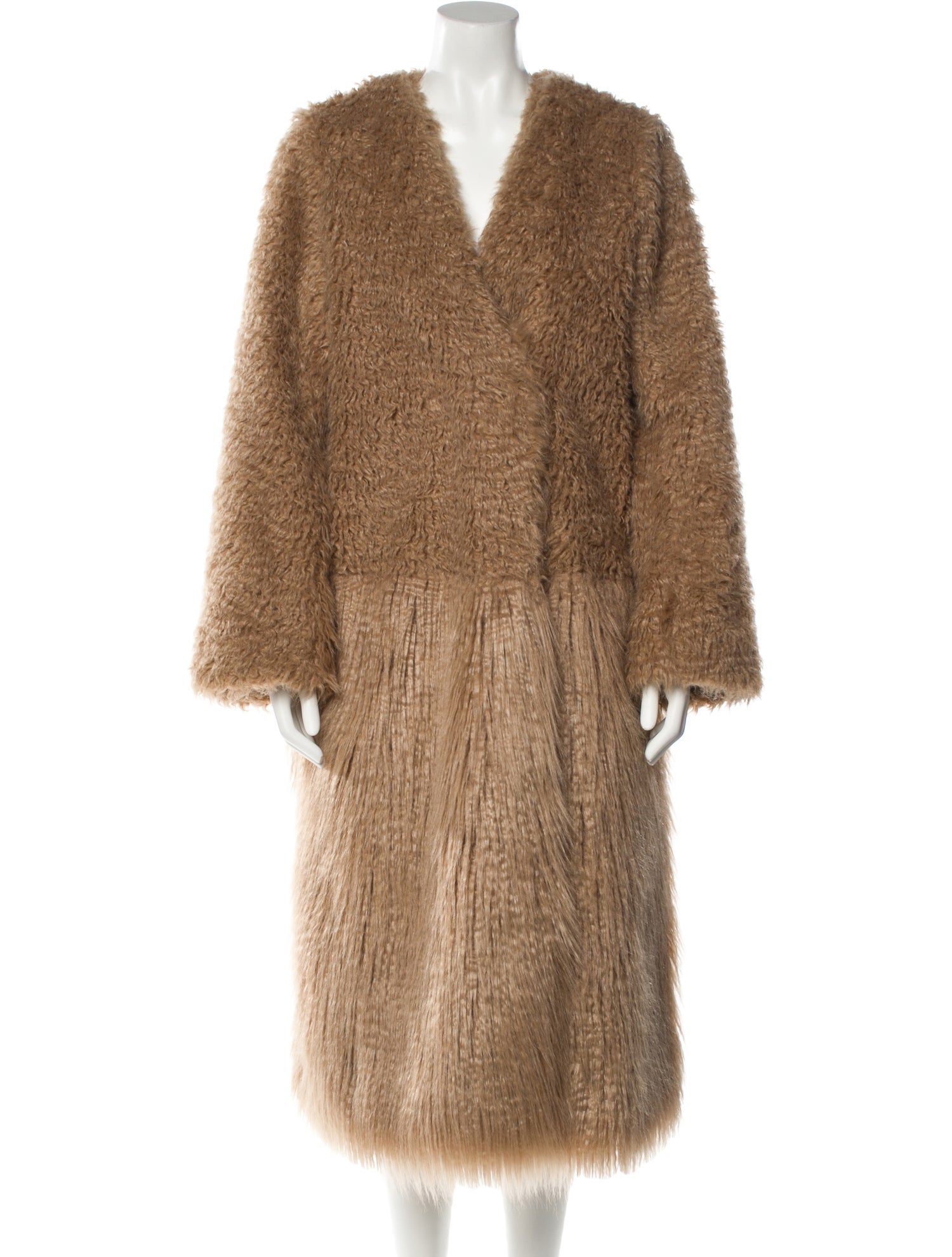 A.W.A.K.E. Mode Faux Fur Coat