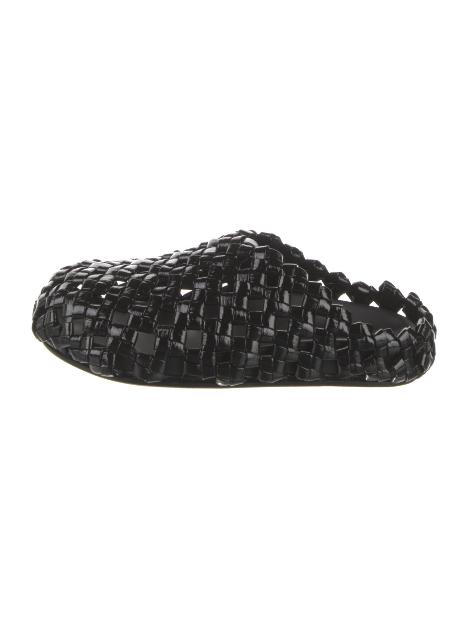A.W.A.K.E. Mode Patent Leather Mules