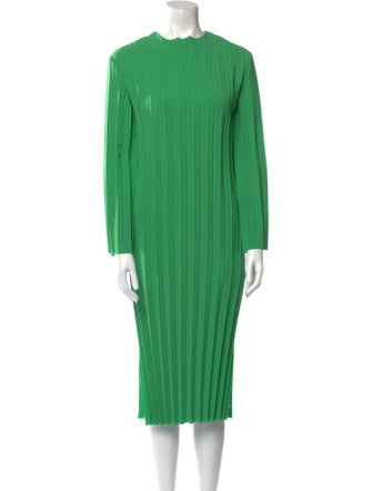 A.W.A.K.E. Mode Crew Neck Midi Length Dress