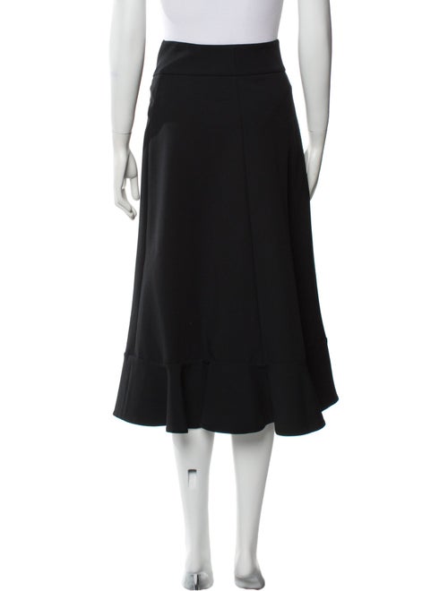 A.W.A.K.E. Mode Ruffle Embellishment Midi Length Skirt